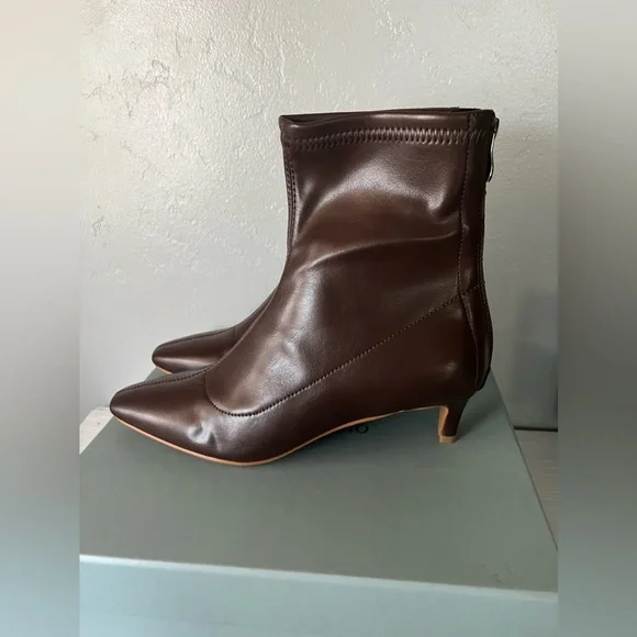 C.paravano Ankle Boots For WomenHighHeel Boots Ankle Booties